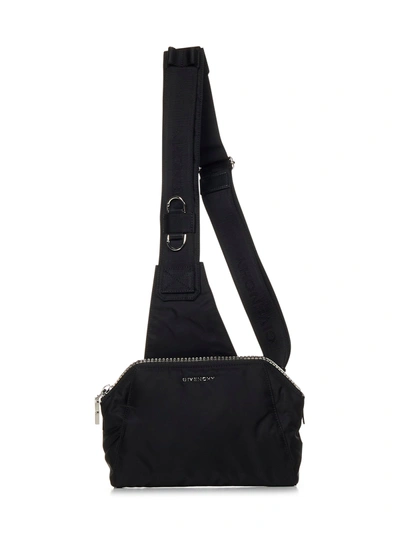 Shop Givenchy Antigona Shoulder Bag In Nero