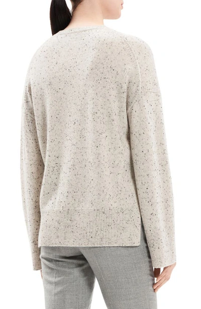 Theory Karenia Sweater In Cream Multi