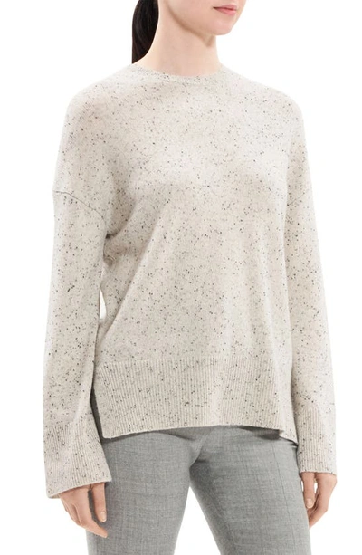 Theory Karenia Sweater In Cream Multi