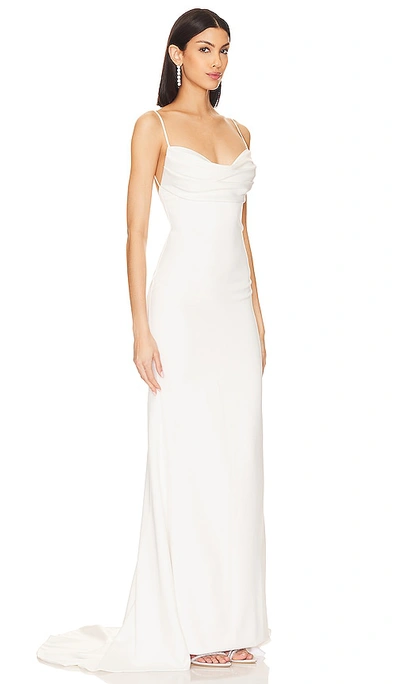 Katie May X Noel And Jean Claudia Gown In Ç±³ç™½