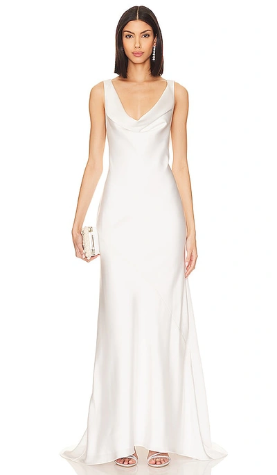 Katie May X Noel And Jean Muse Gown In È±¡ç‰™ç™½