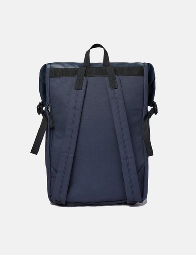 Shop Sandqvist Alfred Backpack In Navy Blue