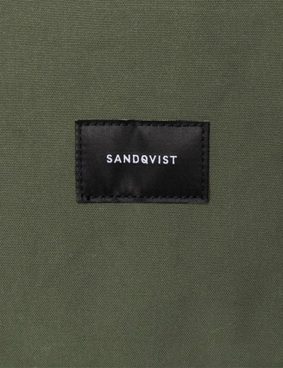 Shop Sandqvist Alfred Backpack In Green