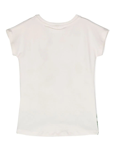 Shop Molo Ragnhilde T-shirt In White
