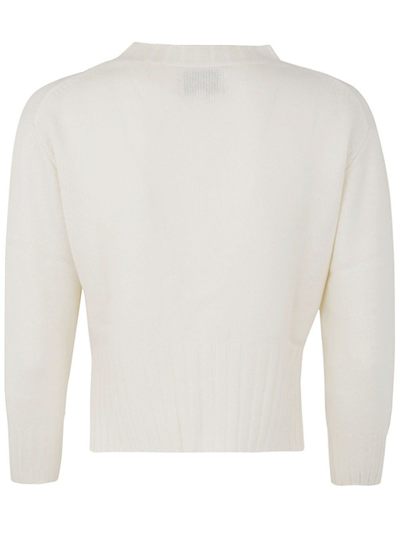 Shop Loulou Studio Mora Sweater In White