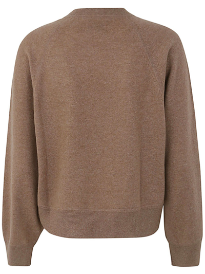 Shop Loulou Studio Pemba Cashmere Sweater In Brown