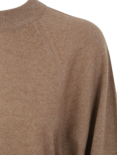 Shop Loulou Studio Pemba Cashmere Sweater In Brown