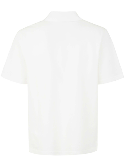 Shop Lanvin Regular Polo In White