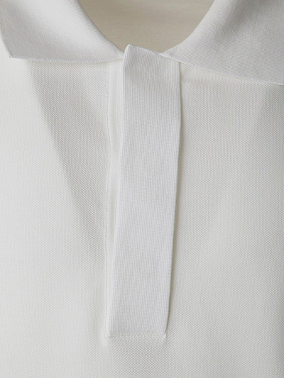 Shop Lanvin Regular Polo In White