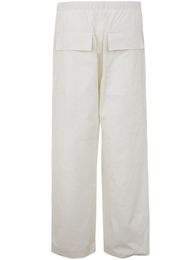 Shop Jil Sander 50 Aw 30 Fit 2 Loose Fit Trousers In White