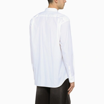 Shop Comme Des Garçons Shirt Videogame Printed White Shirt