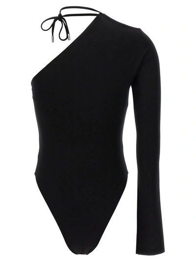 David Koma Body One-shoulder Tie Detail