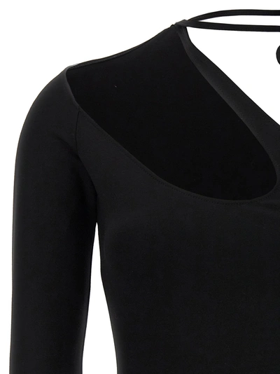 David Koma Body One-shoulder Tie Detail