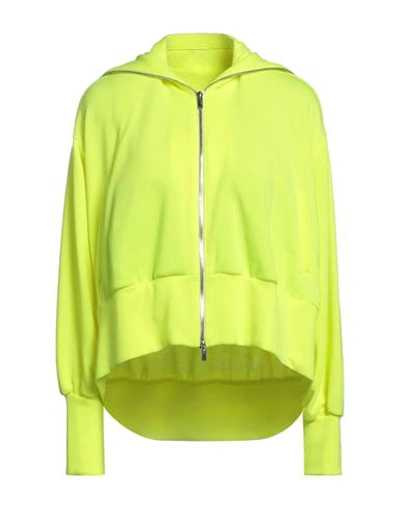 Shop Noir Kei Ninomiya Woman Sweatshirt Yellow Size S Polyester