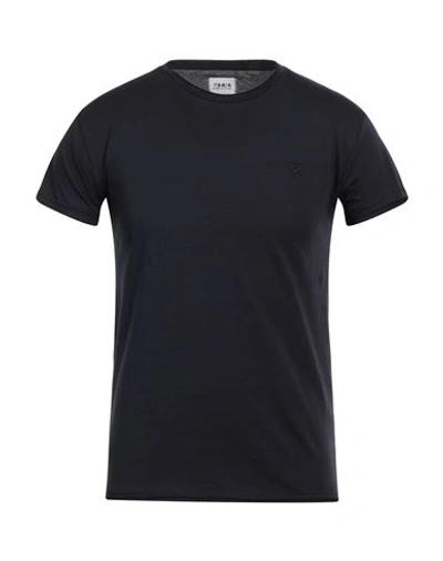 Shop Berna Man T-shirt Midnight Blue Size S Cotton