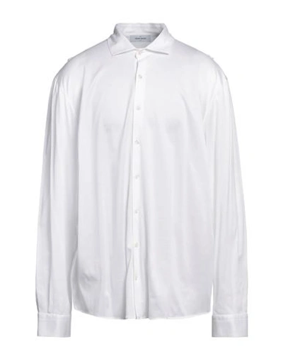 Shop Gran Sasso Man Shirt White Size 48 Cotton