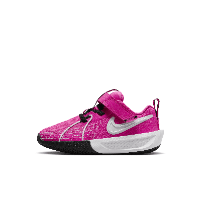 Shop Nike G.t. Cut 3 Little Kids' Basketball Shoes In Pink