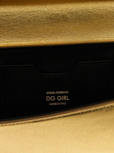 Shop Dolce & Gabbana Dg Girls Crossbody Bags Gold