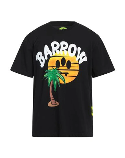 Shop Barrow Man T-shirt Black Size L Cotton