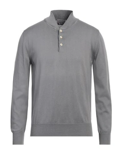 Shop Heritage Man Sweater Grey Size 46 Cotton