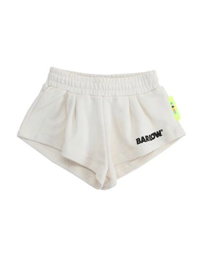 Shop Barrow Toddler Girl Shorts & Bermuda Shorts Cream Size 4 Cotton In White