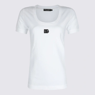 Shop Dolce & Gabbana T-shirts And Polos White