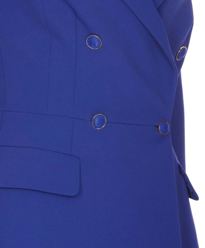 Shop Elisabetta Franchi Jackets In Blue