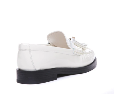 Shop Jimmy Choo Flat Shoes In White