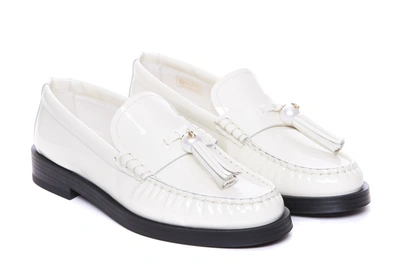 Shop Jimmy Choo Flat Shoes In White