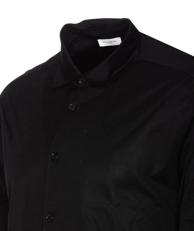 Shop Paolo Pecora Shirts In Black