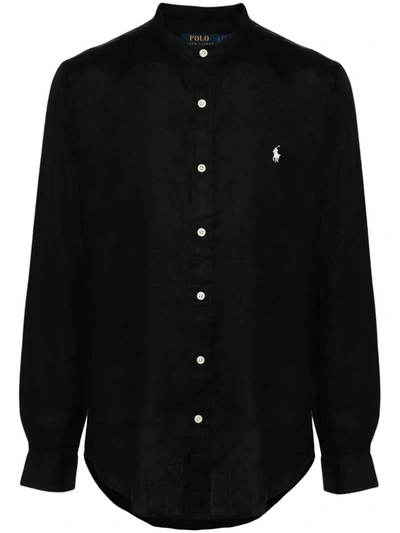 Shop Polo Ralph Lauren Sport Shirt Clothing In Black