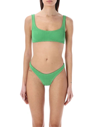 Shop Reina Olga Ginny Bikini Set In Green