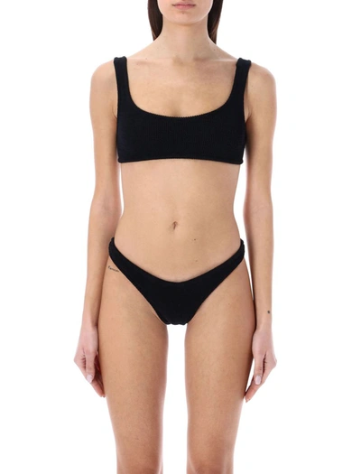 Shop Reina Olga Ginny Bikini Set In Black