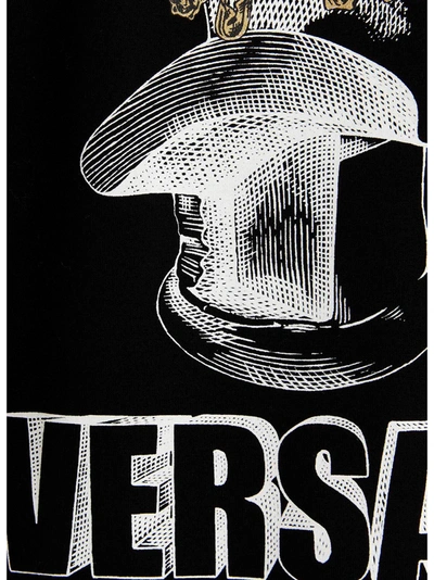 Shop Versace Statue T-shirt Black