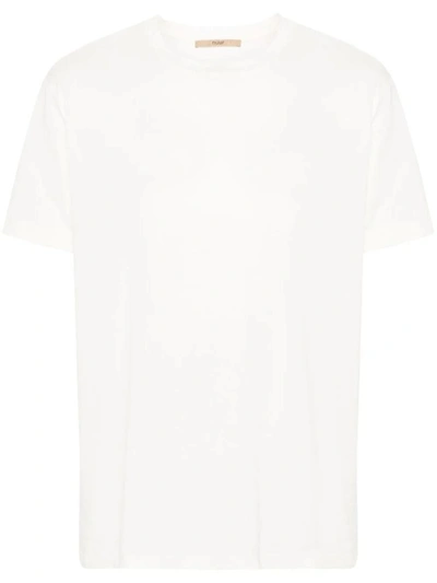 Shop Roberto Collina Short Sleeves Crew Neck T-shirt Clothing In White