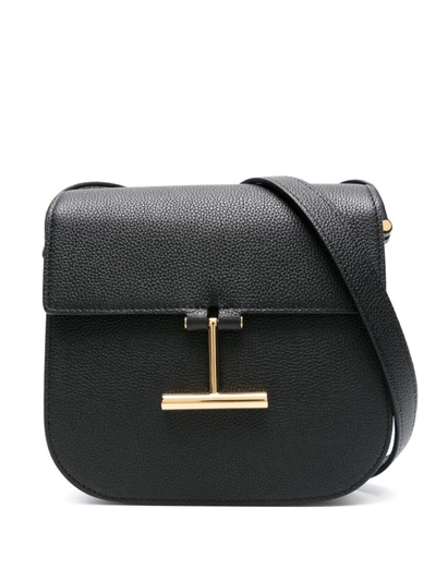 Shop Tom Ford Shoulder And Crossbody Day Bag Bags In Black