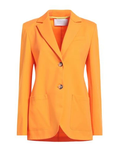 Shop Harris Wharf London Woman Blazer Mandarin Size 10 Viscose, Polyamide, Elastane