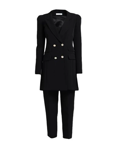 Shop Yes London Woman Suit Black Size 10 Polyester, Elastane