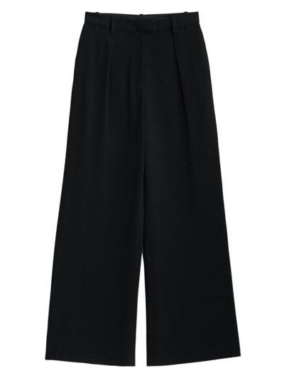 Shop Rag & Bone Women's Bennett Japanese Crepe Pant In Black