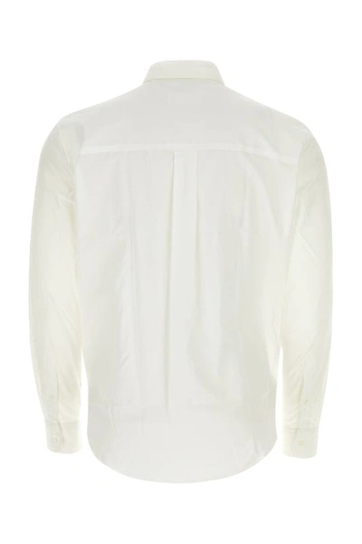 Shop Ami Alexandre Mattiussi Ami Man Camicia In White