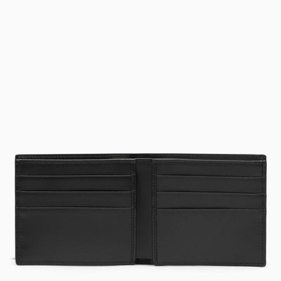 Shop Dolce & Gabbana Dolce&gabbana Black Leather Bi-fold Wallet With Logo Men