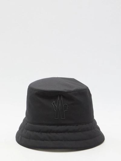 Shop Moncler Bucket Hat In Black