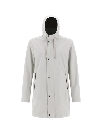 Shop Herno Coats In Antracite/cammello