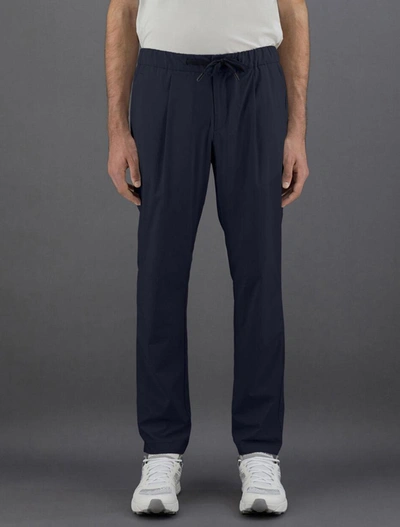 Shop Herno Trousers Blue