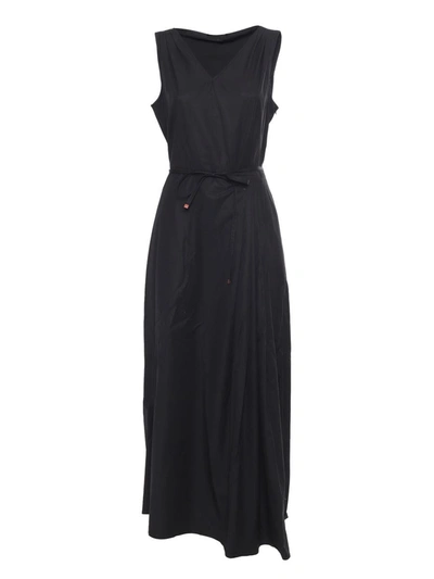 Lorena Antoniazzi Long Black Dress In Black