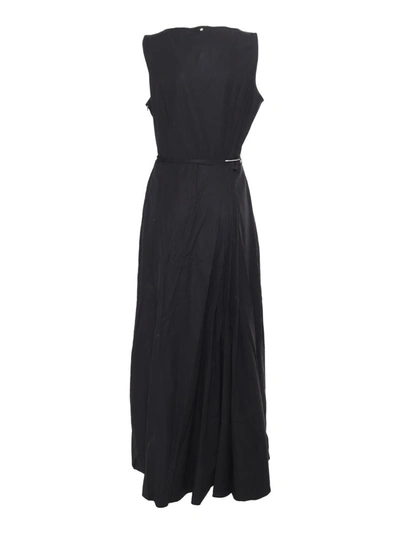 Lorena Antoniazzi Long Black Dress In Black