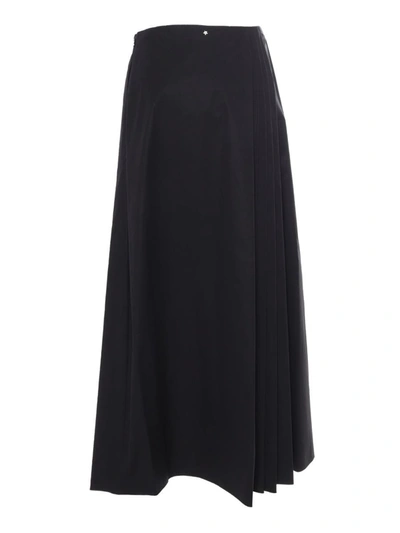 Shop Lorena Antoniazzi Skirt In Black