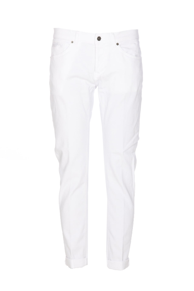 Shop Dondup George Jeans In White