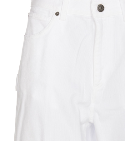 Shop Dondup Carrie Denim Jeans In White