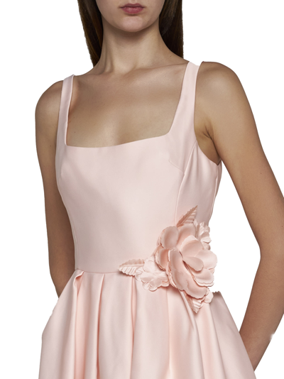 Shop Marchesa Notte Dress In Blush
